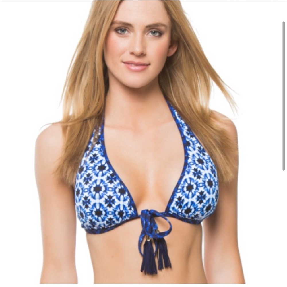 Tommy Bahama Shibori Spash Reversible Bikini Top NWT